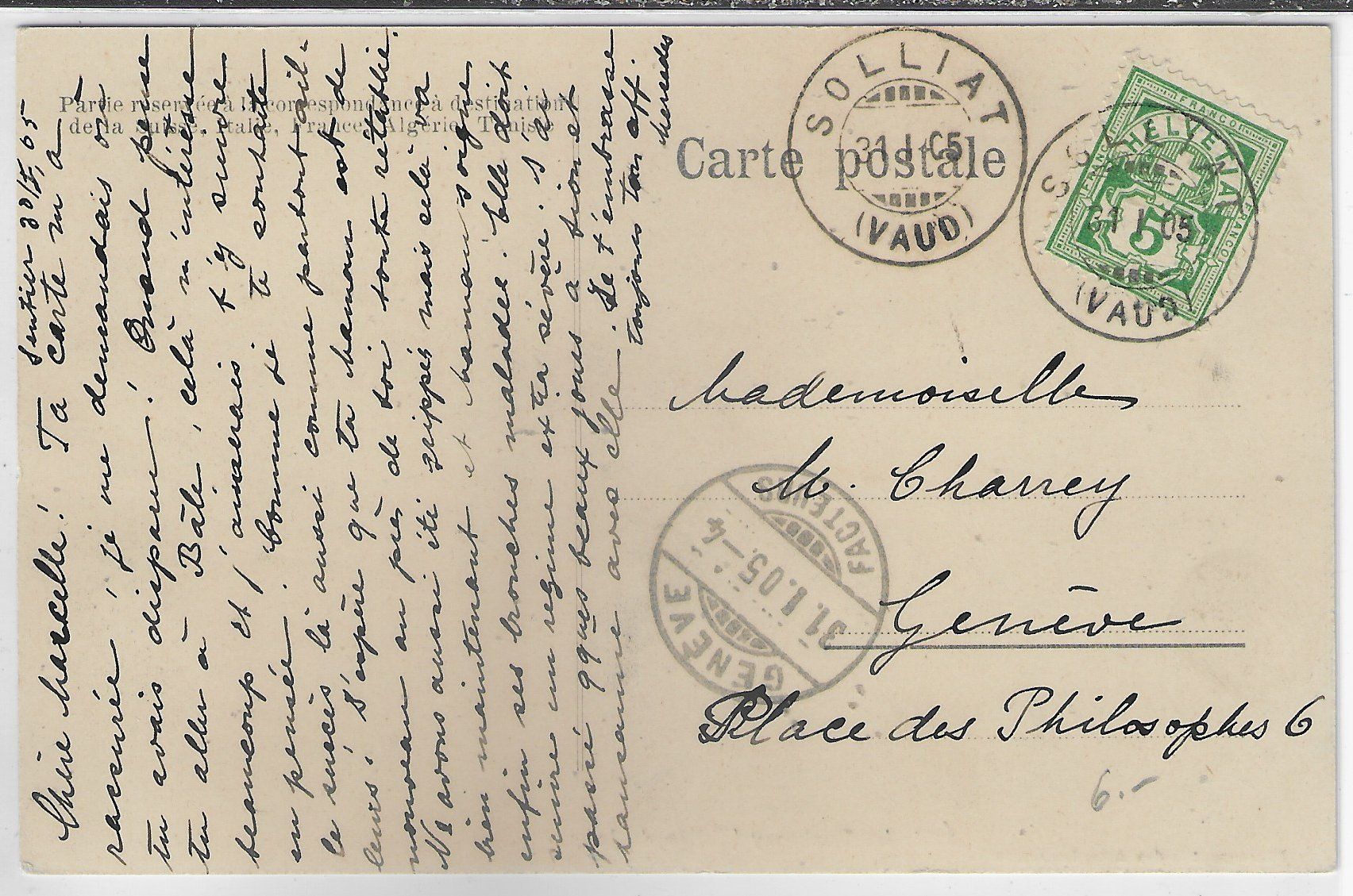 Cartoline postali: Le Rocheray (Vallee de Joux) – Usato da Ettingen venduto da Kartenplanet 1