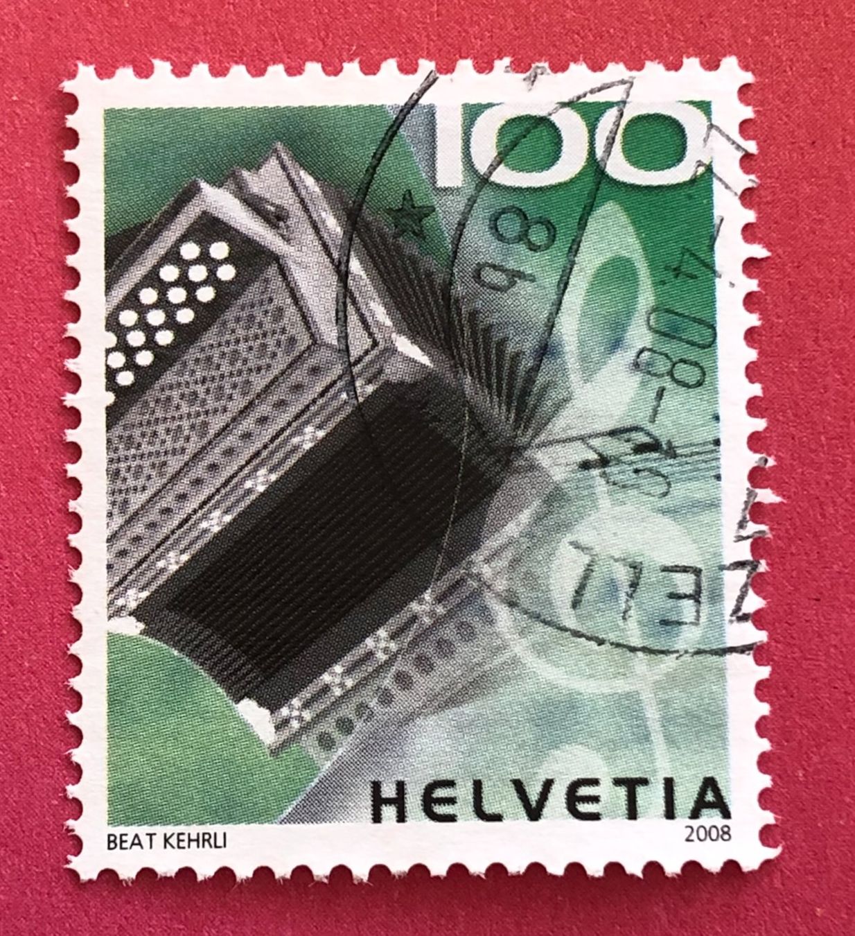 Tutti i francobolli: Nr.1268 Volksmusik GESTEMPELT 2008   – Usato da Aarau venduto da Billa007