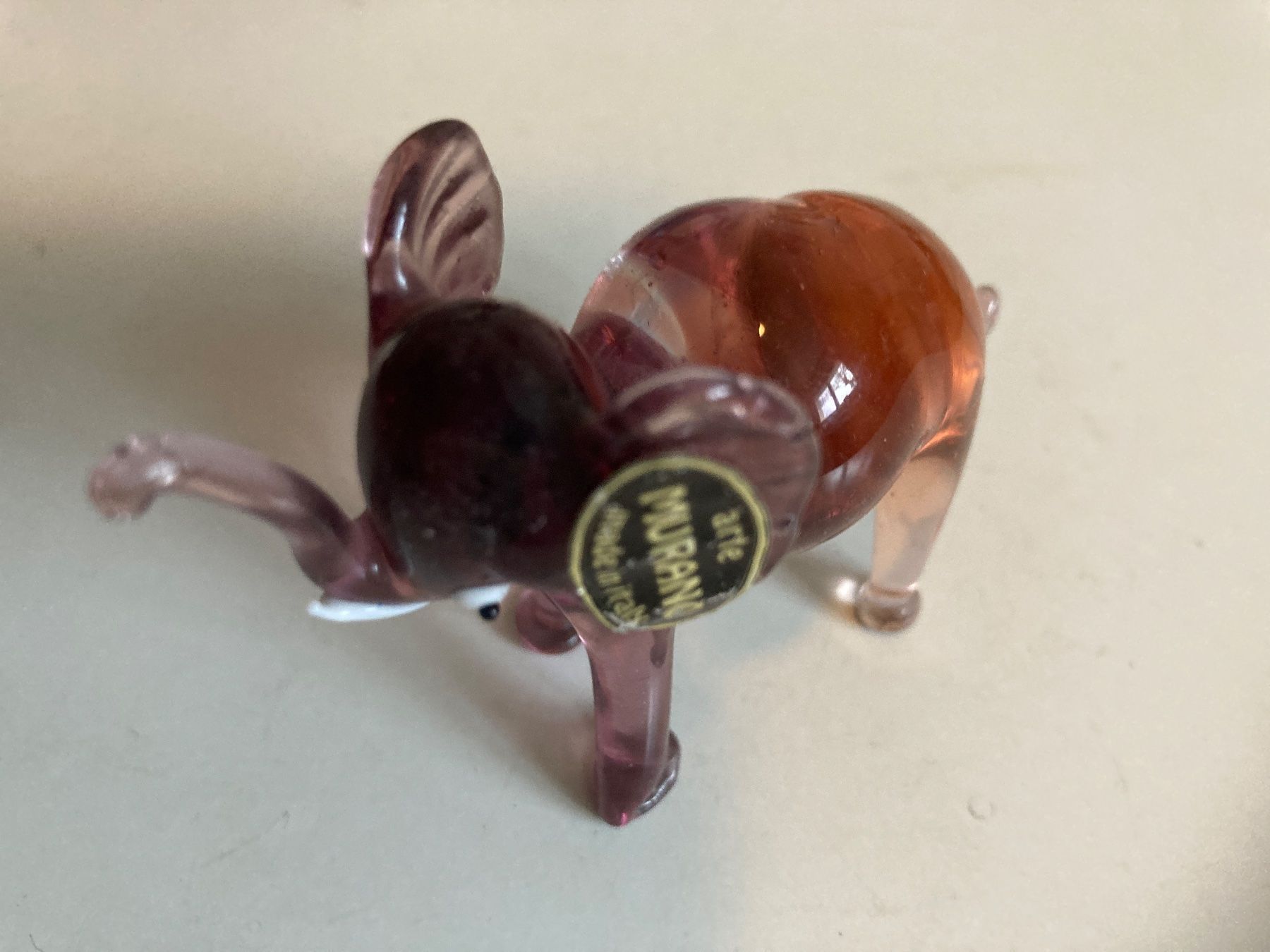 Murano Statuette: Murano - Elefant – Usato da Zürich venduto da Chaeffeler 3