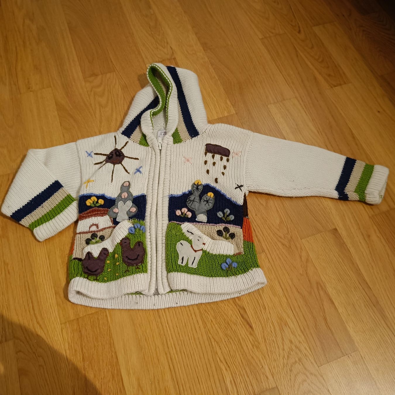 Jacken & Mäntel: Strickjacke aus Lamawolle – Gebraucht aus Jaberg von urig17.