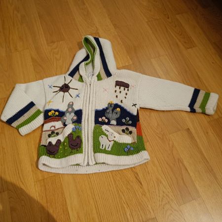 Strickjacke aus Lamawolle