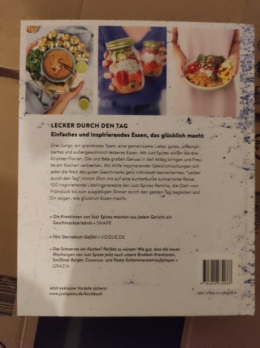Libri: Kochbuch Just Spices Lecker durch den Tag – Usato da Silvaplana venduto da Suomi3101 1