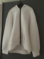 Leichte Steppjacke mit Kapuze, Weiss, Gr. XXL