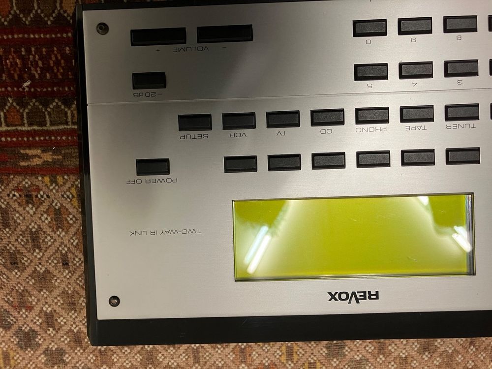 Télécommande Vintage Revox H210 H207 H8 Pour Série H