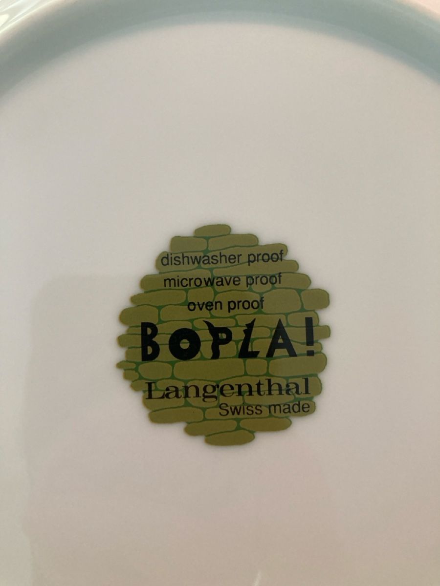 Bopla Set di piatti: Bopla Geschirrset – Usato da Zürich venduto da lis_hlz6 7