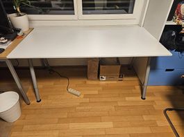 Ikea Schreib-Tisch Thyge 160x80 Weiß