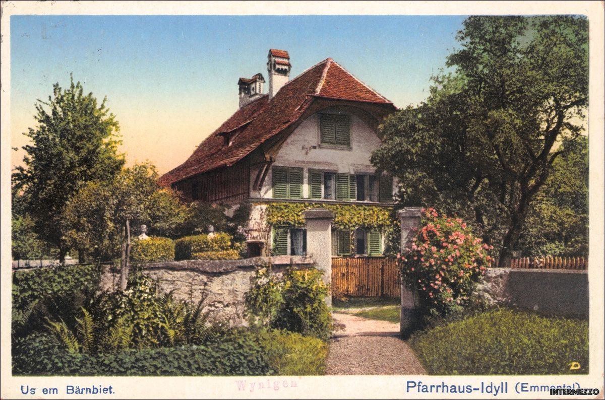 Cartoline postali: Wynigen BE // Pfarrhaus // 1931 – Usato da Basel venduto da intermezzo12