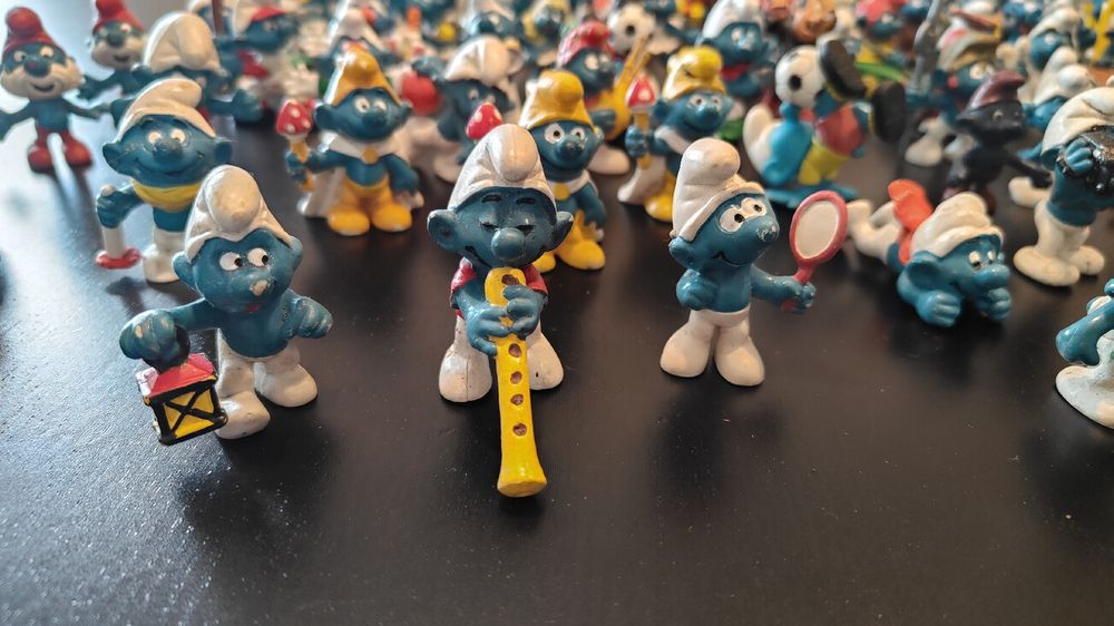 Schlumpf Figuren Rarittennull