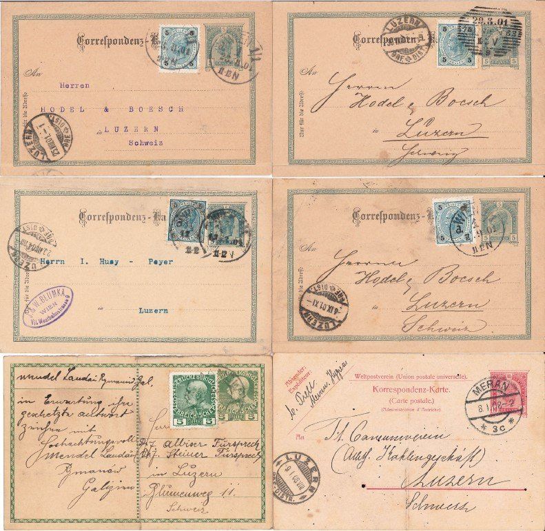Tutti i francobolli: Korrespondenzkarten Oesterreich – Usato da Bellach venduto da qsearch