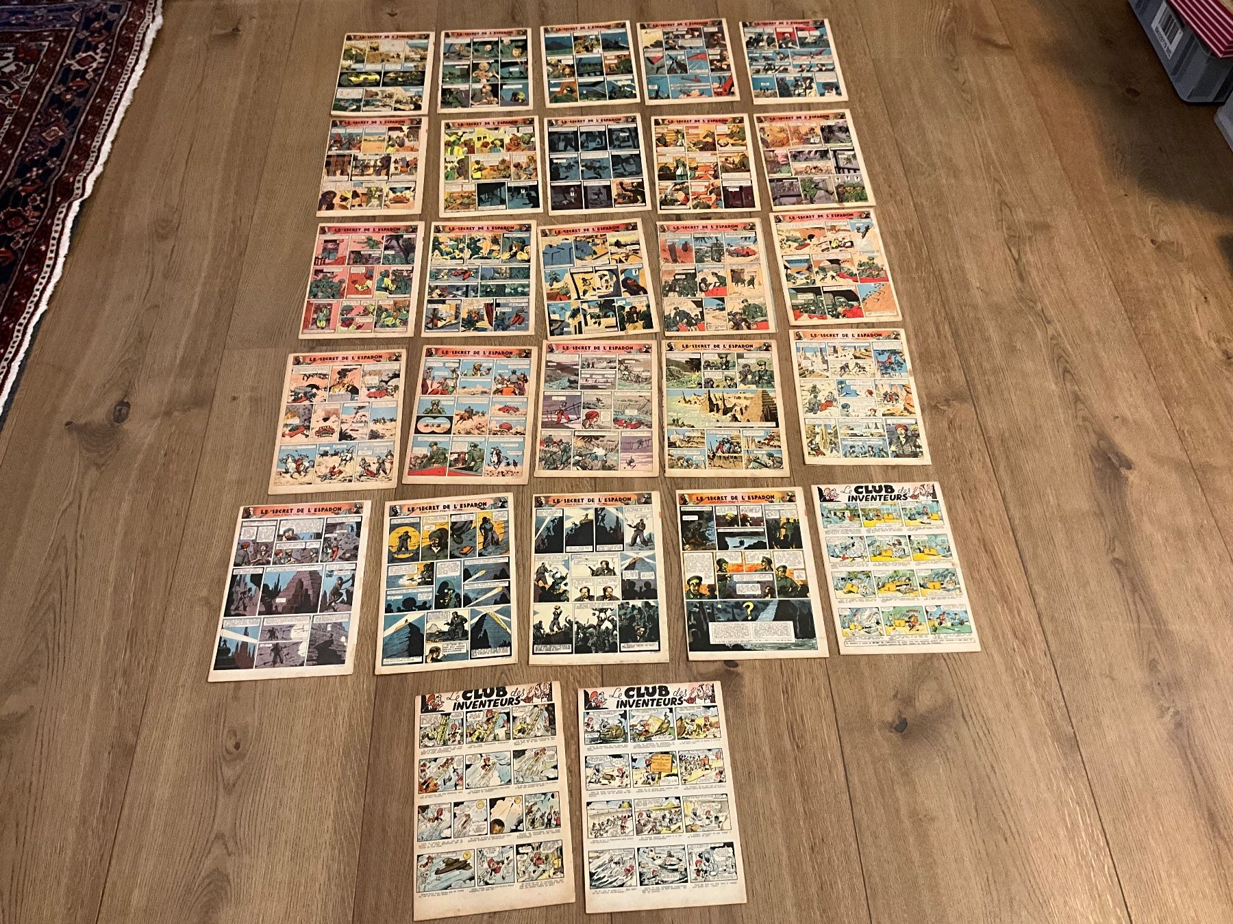 Fumetti: 27 x Tintin (Journal de) 1947 – Usato da Agriswil venduto da Ueli03 1