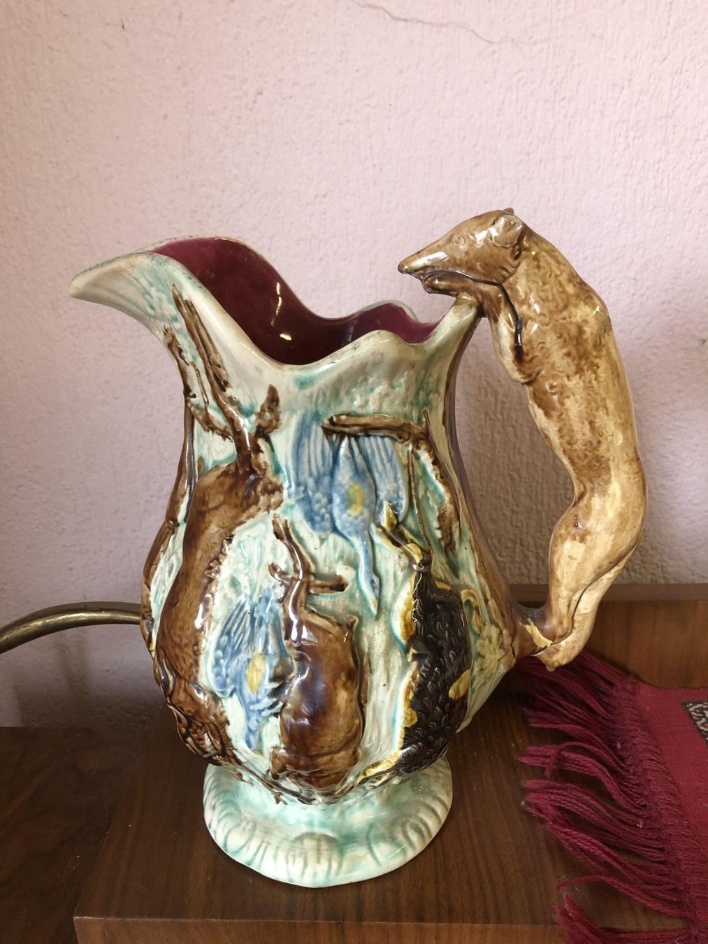 Vasi & Recipienti: Krug oder Vase, Keramik mit Tiermotiven – Nuovo e nell'imballaggio originale da Füllinsdorf venduto da Sunnebliemli7