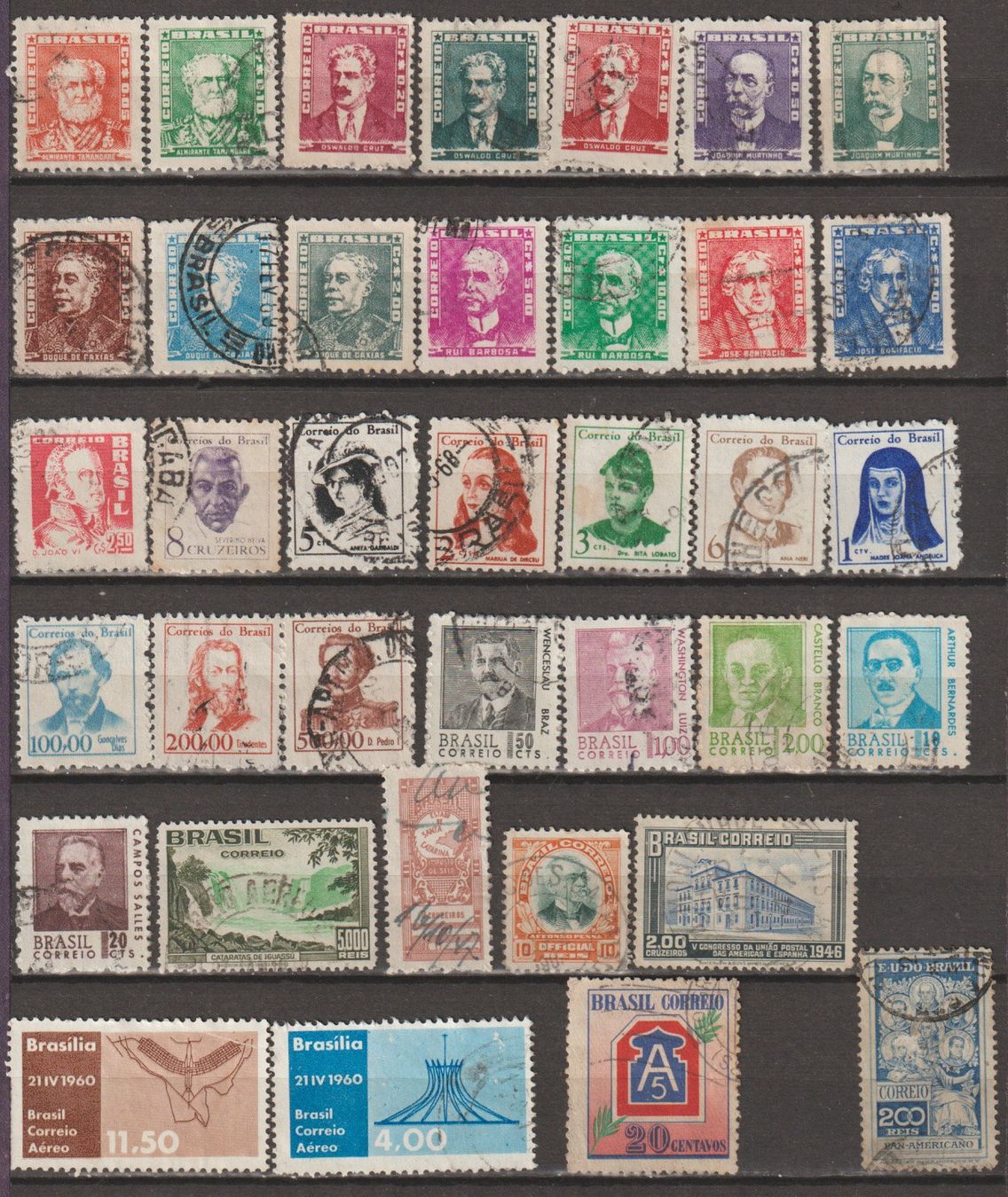 Alle Briefmarken: Brésil divers, collection, occasion – Gebraucht aus Crans-Montana von kira56 1