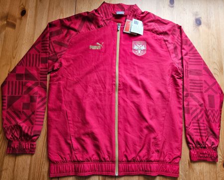 Serbien Trainings Jacke Puma NEU Grösse L Fussball Srbija