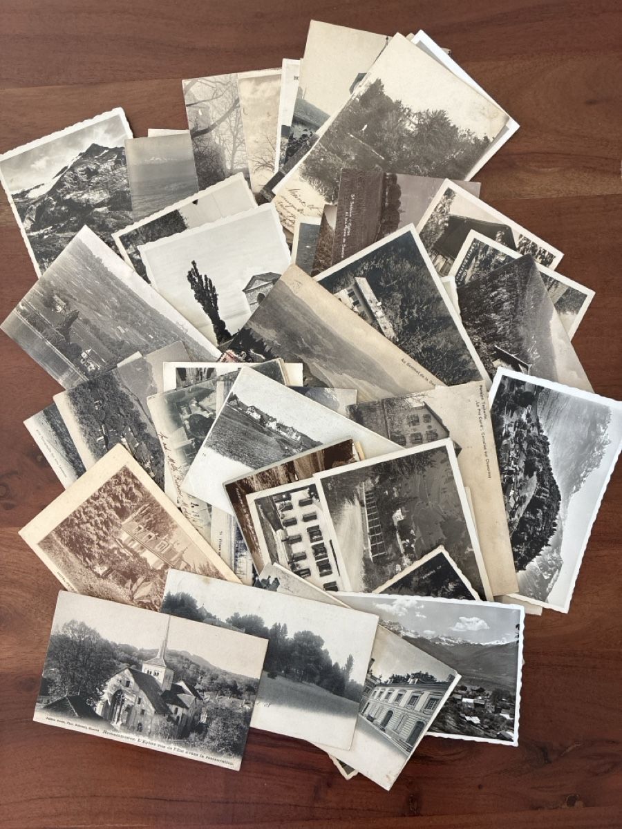 Cartes postales: 55 Ansichtskarten Schweiz diverse von der Westschweiz  – D'occasion à Oftringen par Cla.vD.74