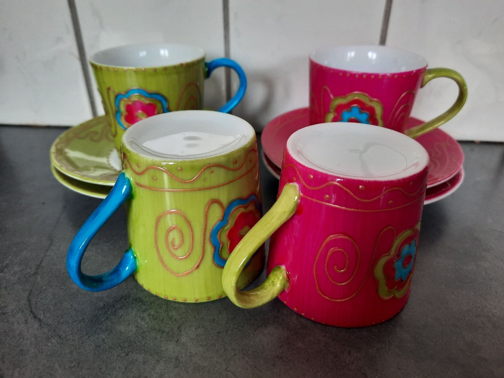 Tassen: TASSES et SOUS-TASSES à MOCCA – Gebraucht aus Le Locle von marylise01 1