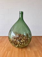 Grosse grüne Mostflasche inkl. Korken