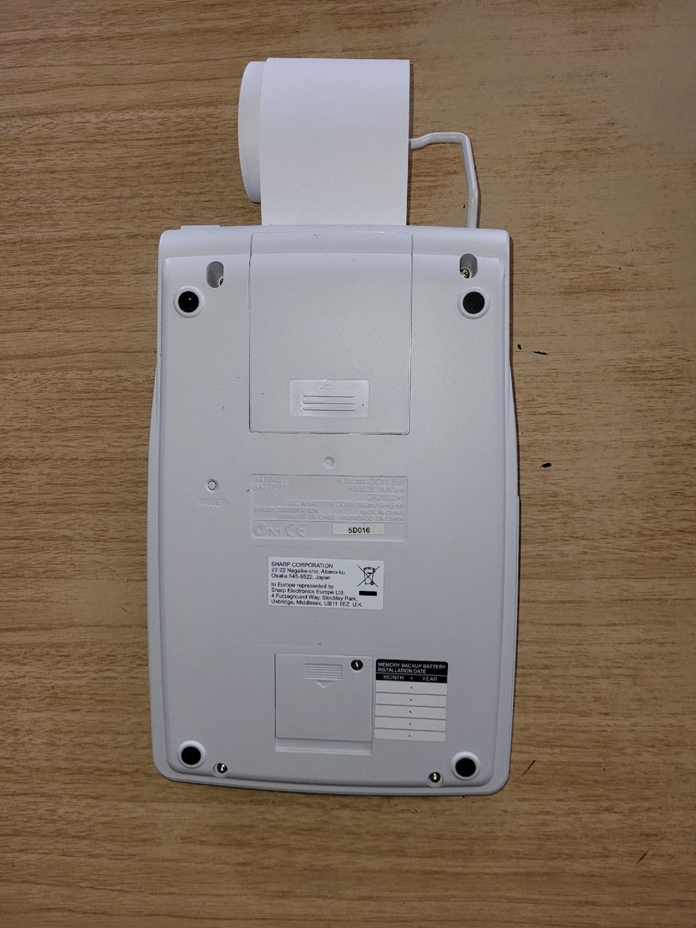 Tutti gli attrezzi: SHARP EL-1750Plll – Usato da Schangnau venduto da Ulne 3