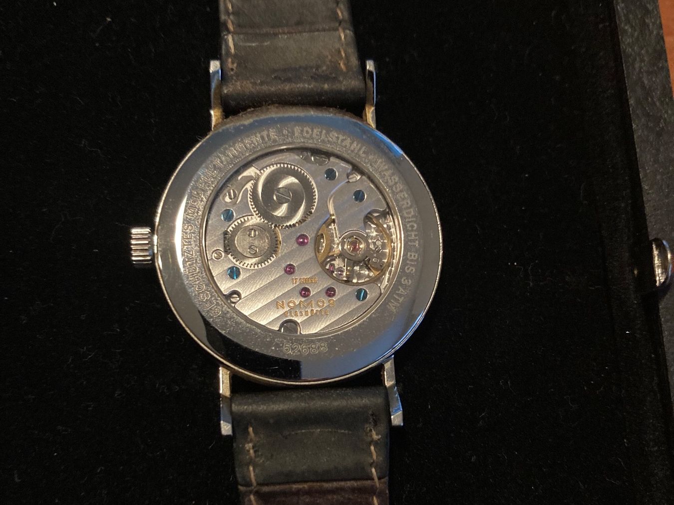 Nomos Orologi: Nomos Tangente Ruthenium 178 – Usato da Fislisbach venduto da alex727 1