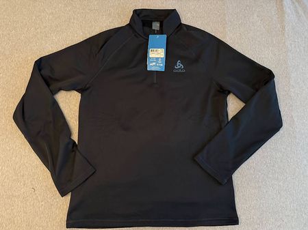 Odlo Besso Midlayer - Farbe blau - Half Zip Herren Gr. M Neu