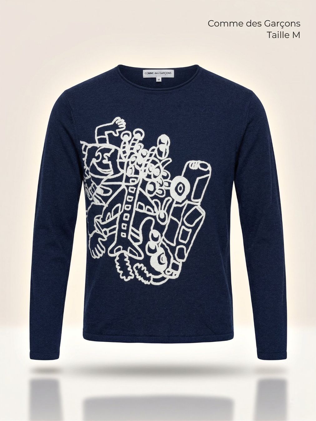Comme Des Garcons Maglioni & Felpe: Pul Comme des Garçons SHIRT Laine – Usato da Cologny venduto da Nayiri