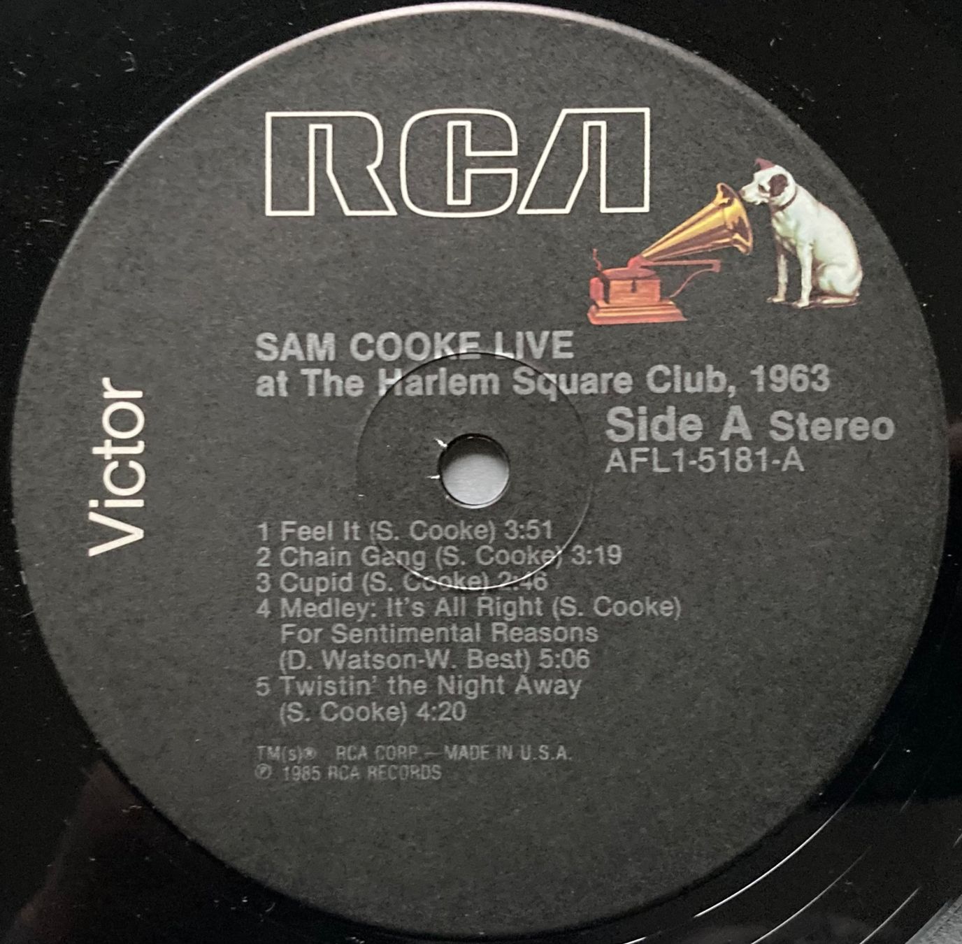 Dischi in vinile: SAM COOKE - LIVE AT THE HARLEM SQUARE CLUB – Usato da Poliez-Pittet venduto da Newtown-Records 2
