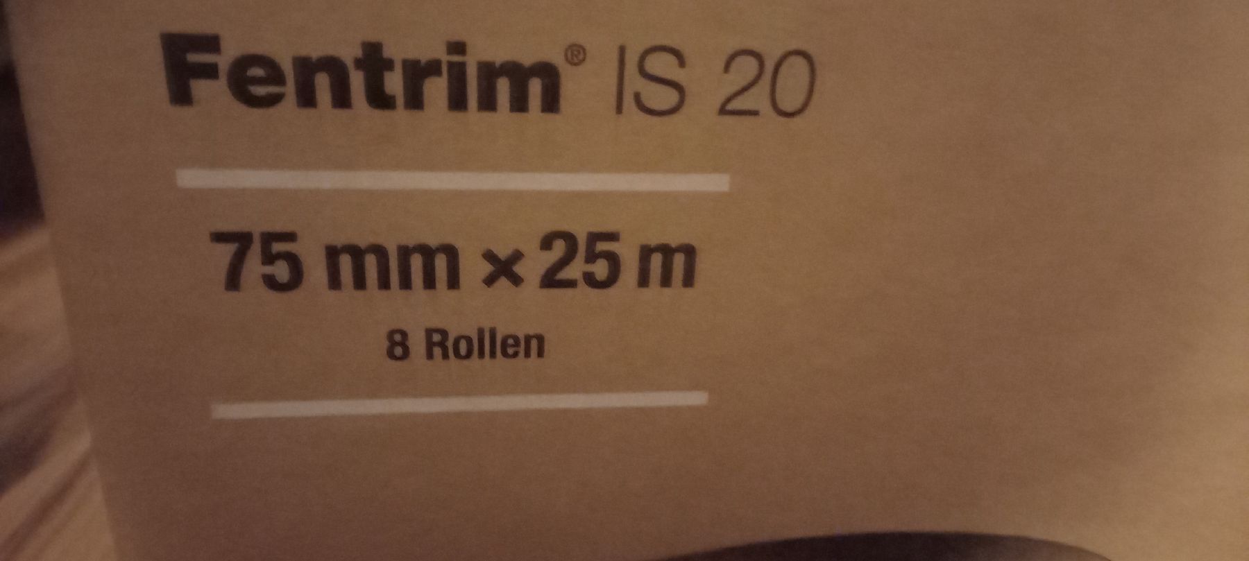 Altro materiale per ufficio: Fentrim IS 20 75mm 25m 8 rollen – Nuovo e nell'imballaggio originale da Oberbuchsiten venduto da hei_v6cp