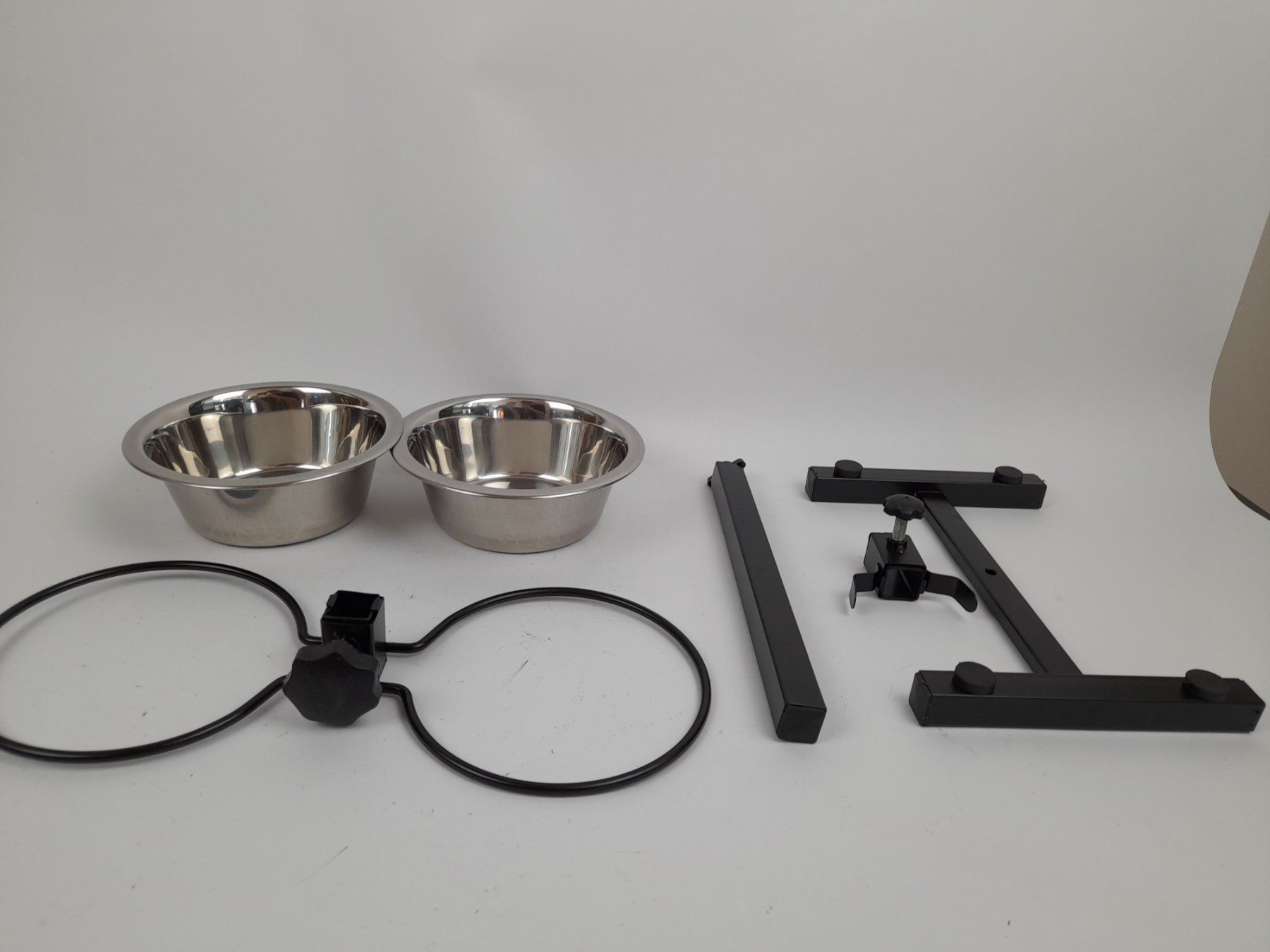 Futter: KARLIE Height adjustable twin feeder – Neu (gemäss Beschreibung) aus Liebefeld von Restwert_Liebefeld 1