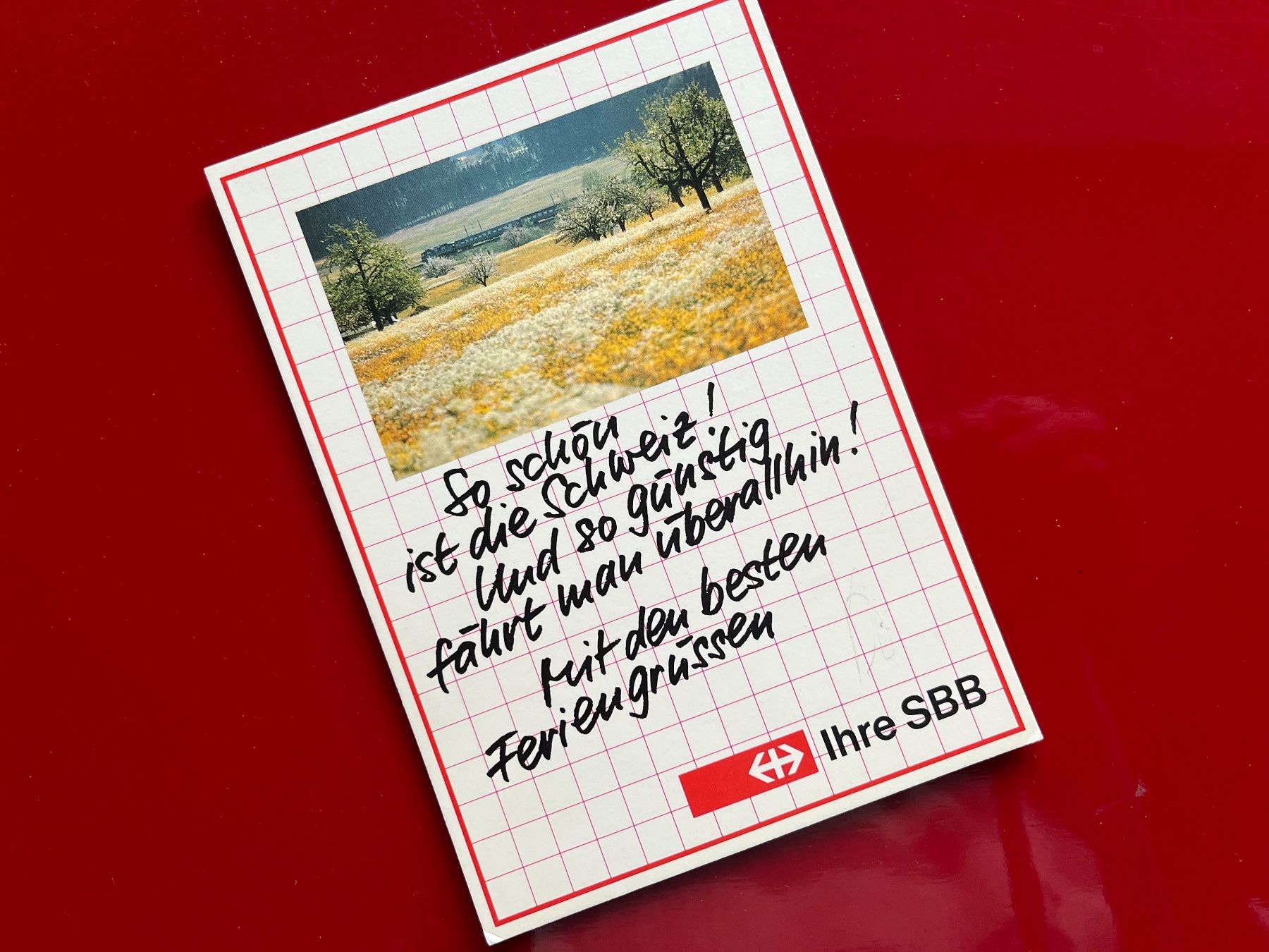 Cartoline postali: 7 alte Ansichts-Postkarten "Schweiz" (SBB) – Nuovo (secondo la descrizione) da Adliswil venduto da eri.40