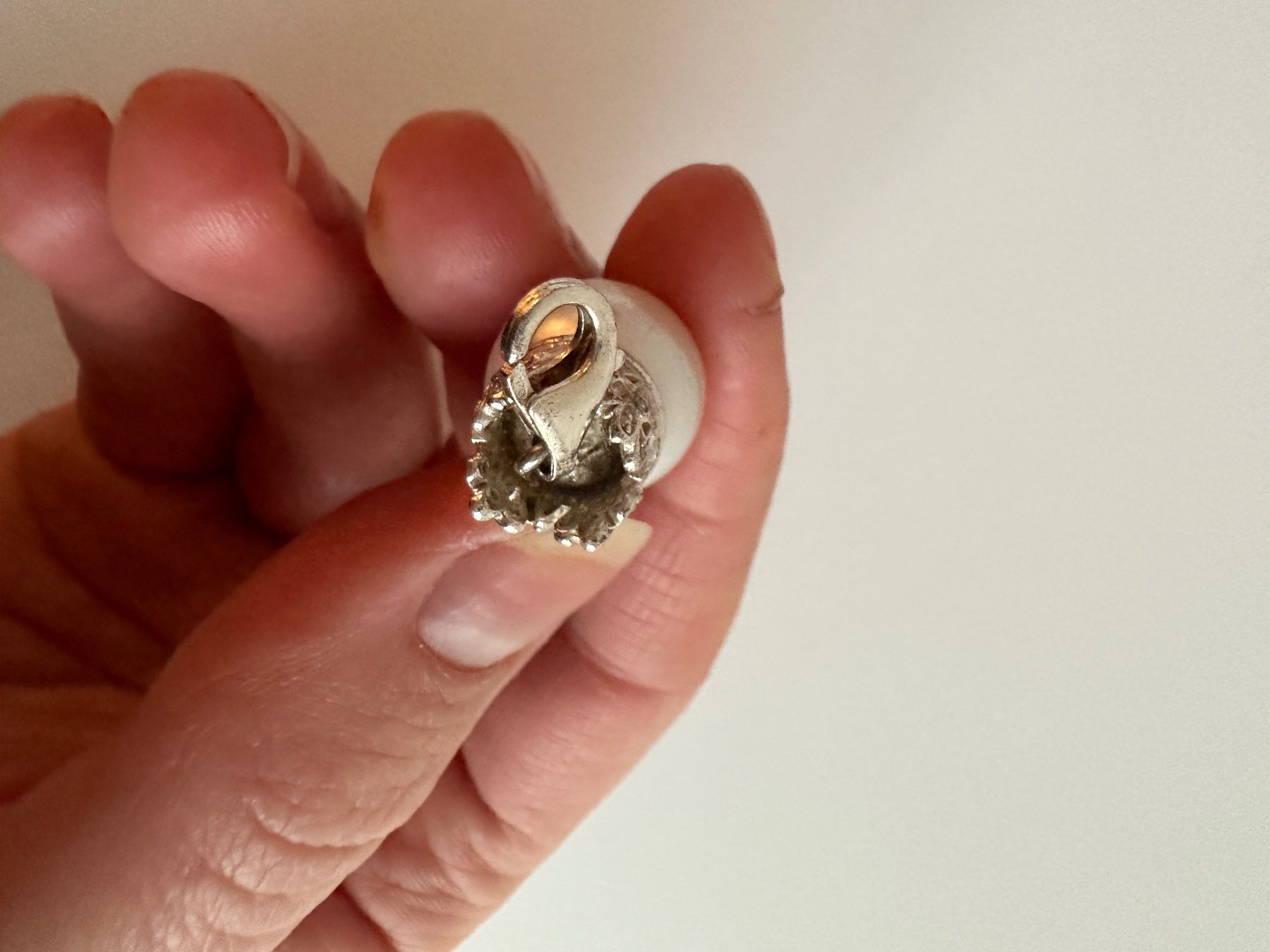Thomas Sabo Catenine: Thomas Sabo Halsketten Anhänger, Perle/Silber – Usato da Dübendorf venduto da 9320 3