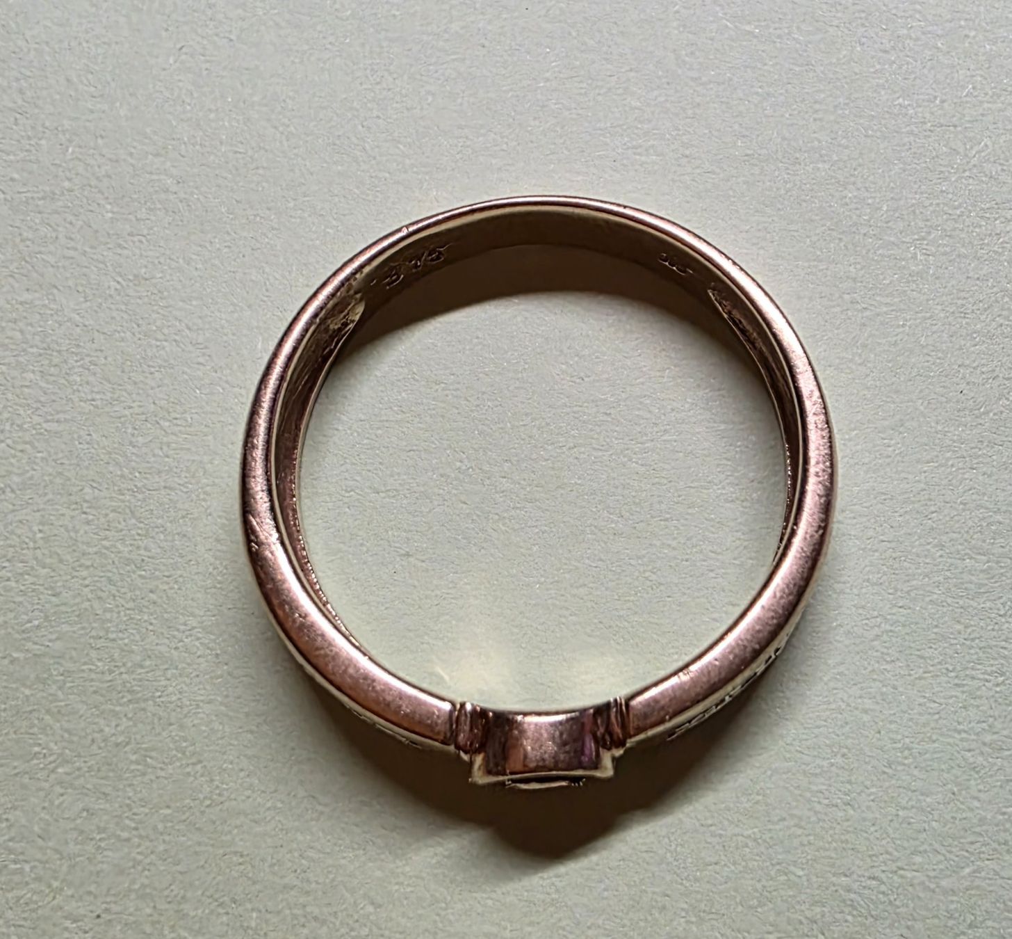 Anelli: GOLD RING 9KARAT 4.48gr OHNE STEIN – Usato da Schönenwerd venduto da 1952kv 1