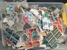 Briefmarken Schweiz gestempelt 1,7kg