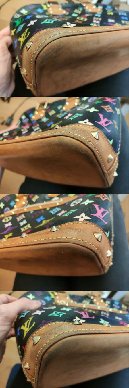 Louis Vuitton Borse: Louis Vuitton Alma Monogram Multicolor black Murakami – Usato da Zürich venduto da R-2015 3