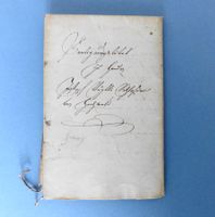 antikes Dokument HOCHWALD  (SO) 1833 Kaufurkunde Jos. Vögtli