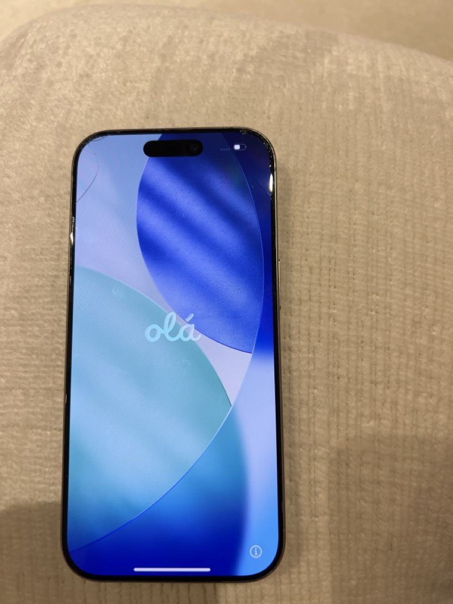 Apple Handys / Smartphones: Apple iPhone 16 Pro 128 GB grau mit Displaybruch – Gebraucht aus Brunnen von princessv 6
