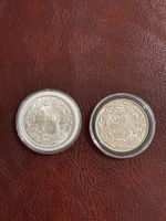 4x 2 Franken Silbermünzen