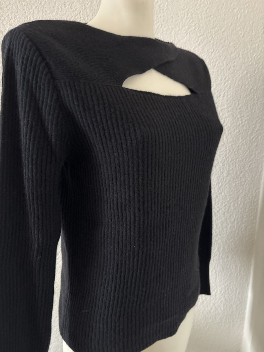 Riani Pulls & Sweat-shirts: Schwarzer Riani Strickpullover, – D'occasion à langenthal par rundholz7 2