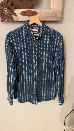 Mango Man Herren Hemd Grösse M - Sommer Look mit Style!
