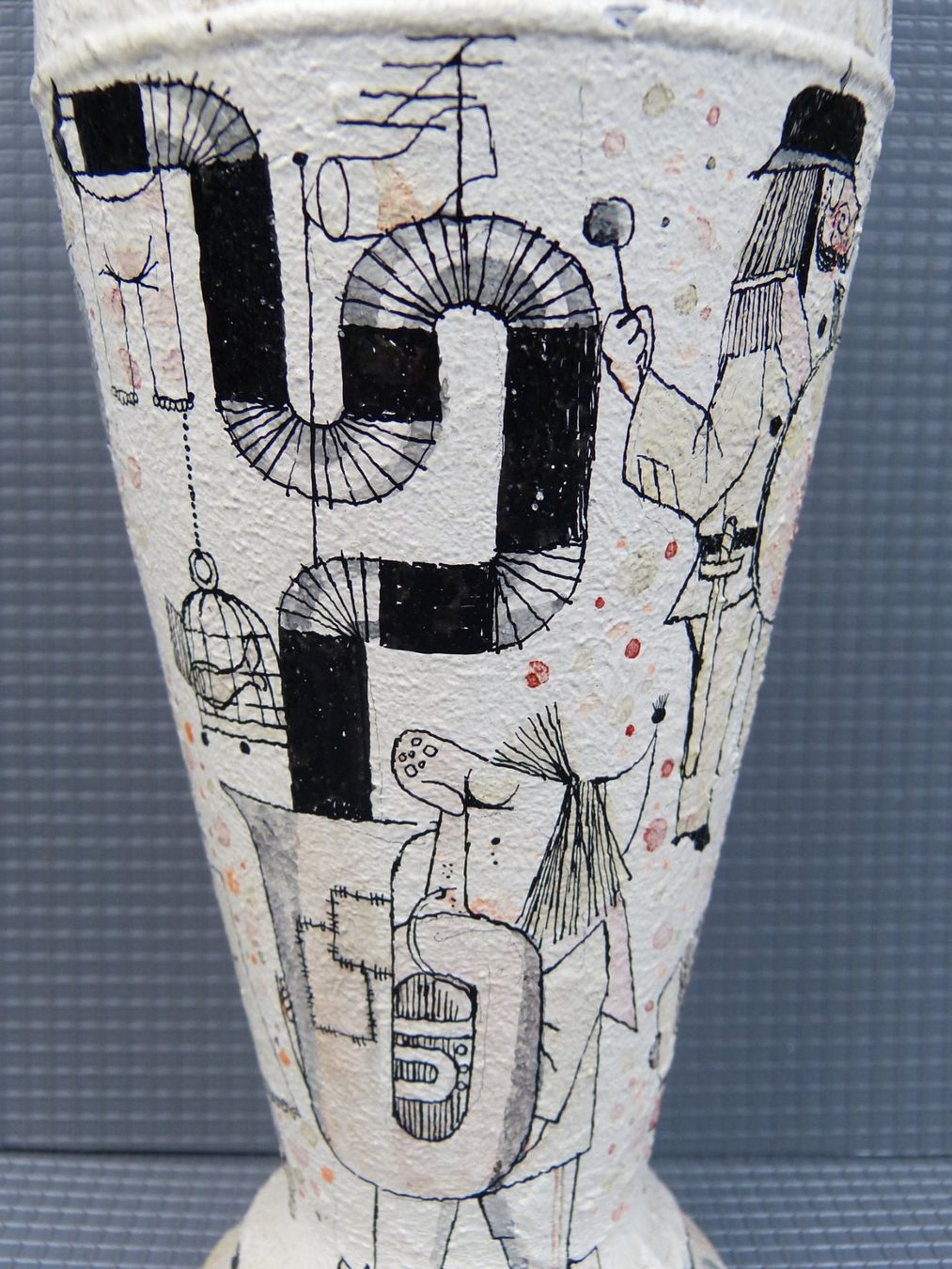 Vasi & Recipienti: Vase /Art-Objekt "Handgemoolt Atelier Roger Magne" Basel – Usato da Rheineck venduto da amity 7