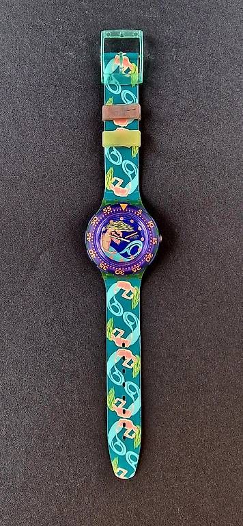 Orologi: Swatch Scuba 200 Sailor's Joy SDG100 – Usato da Bassersdorf venduto da Zwoebschi