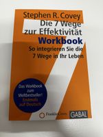 Stephen R. Covey 7 Wege zur Effektivität Workbook neu
