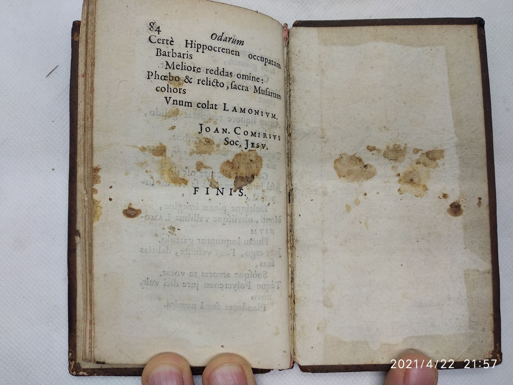 Libri: BAROCKLITERATUR - RAPIN - 1670 – Usato da Goldach venduto da Gaip 4