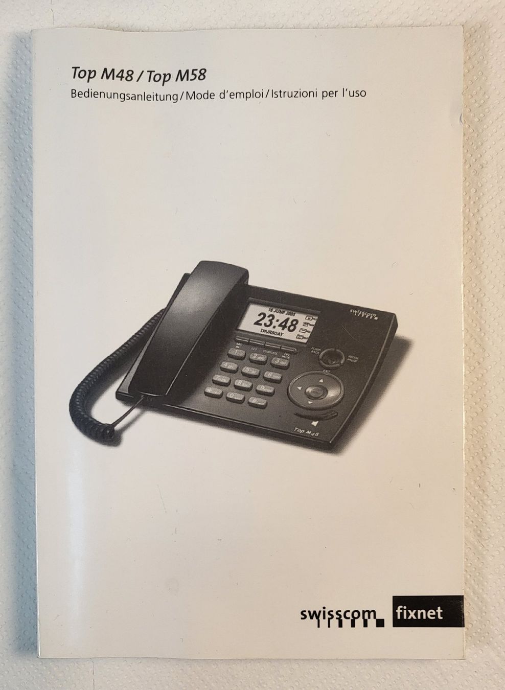 Swisscom Telefoni: Swisscom Top M48 Tisch-Telefon – Usato da Zollikofen venduto da inseli-10 4