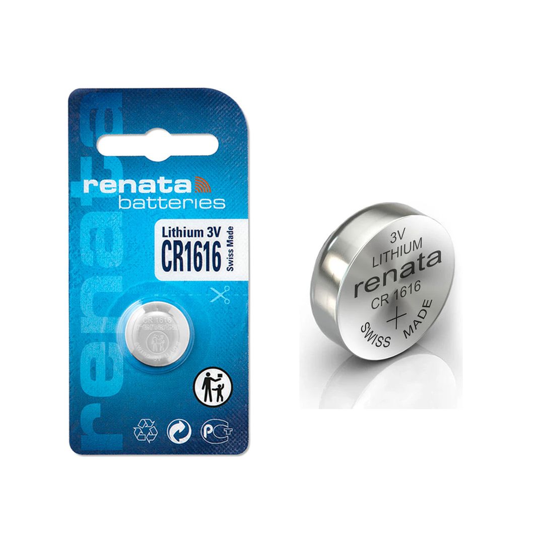 Caricatori & Batterie: Renata CR1616 Lithium Knopfzellenbatterie - 2 Stk. – Nuovo e nell'imballaggio originale da Meilen venduto da DillyTecH 2
