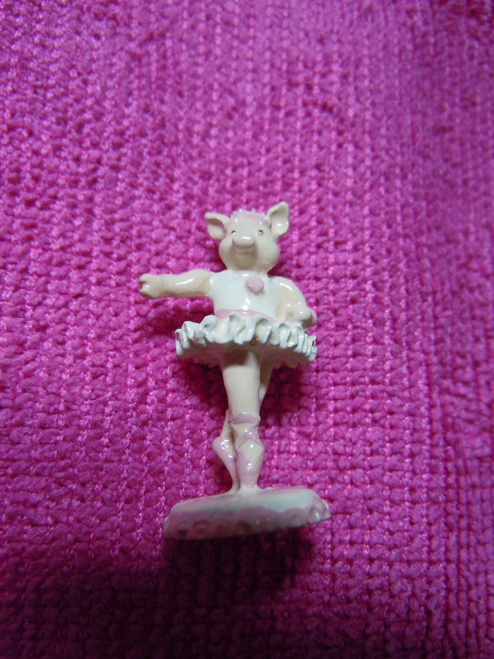 Statuette: Ballerina Schwein Handbemalt – Usato da Luzern venduto da Baumli1