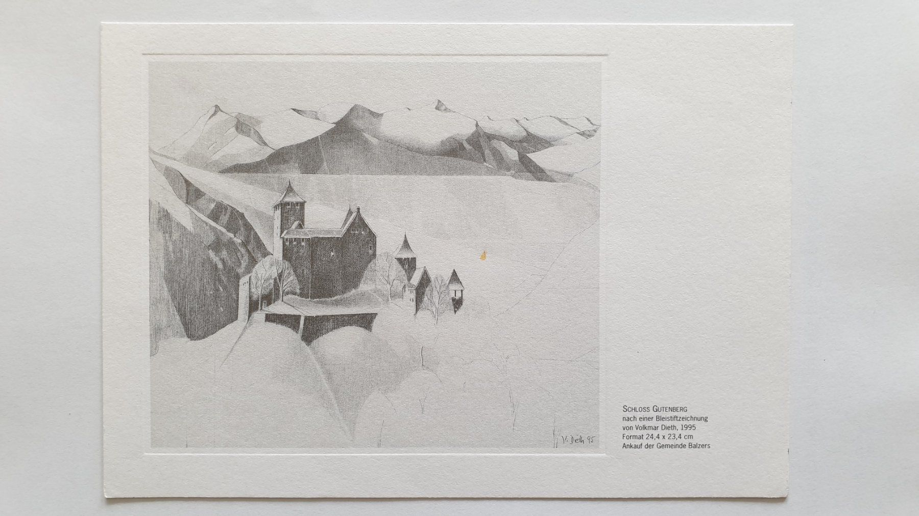 Alle Briefmarken: Schloss Gutenberg Balzers – Gebraucht aus Goldach von armando_r
