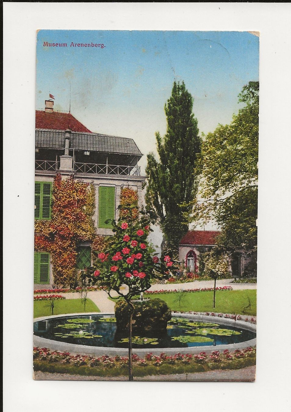 Ansichtskarten: AK 1925  Museum Arenenberg TG – Gebraucht aus Greifensee von 315WDO