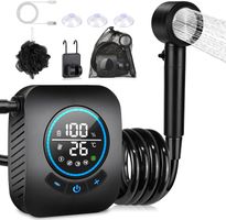 Camping Dusche 8000mAh Campingdusche Tragbare Pumpe Mobile