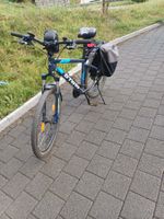 Mountainbike B'TWIN Rockrider 520 dunkelblau guter Zustand