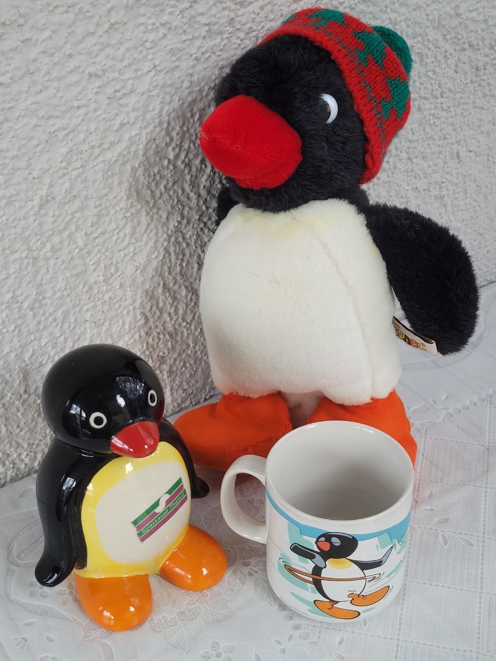 Giocattoli: 3x Pingu 90er Jahre – Usato da Buttikon SZ venduto da Corendo