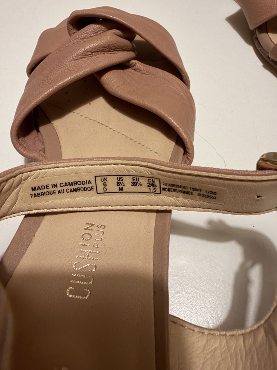 Clarks Scarpe da donna: Clarks Sandalen, Grösse 39.5, Leder. – Usato da Adliswil venduto da StephanieAnnina 6